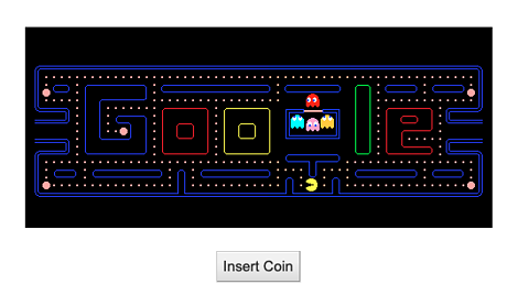 Pac-Man Google doodle