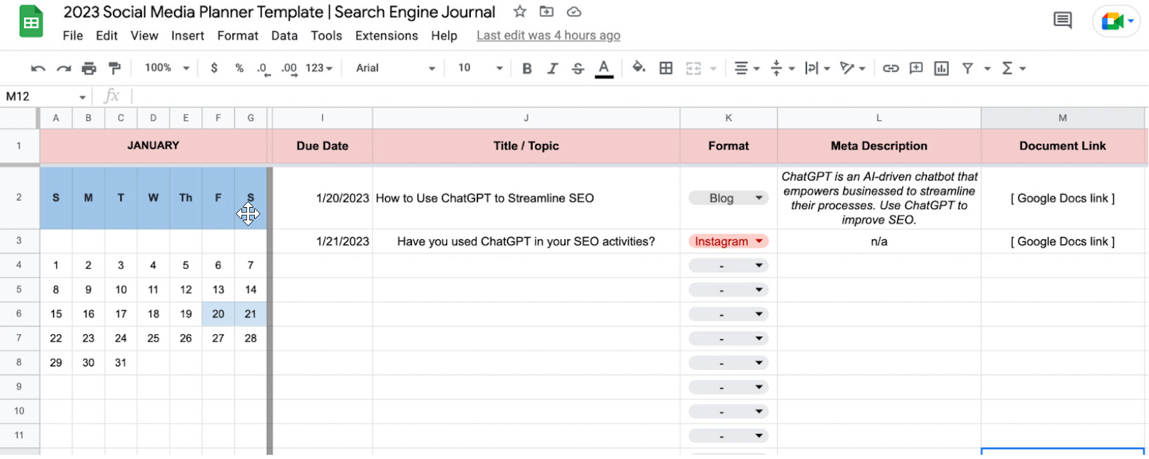 Social Media Planner: cómo planificar tu trimestre (con plantilla)