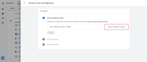 Enlaces de BigQuery