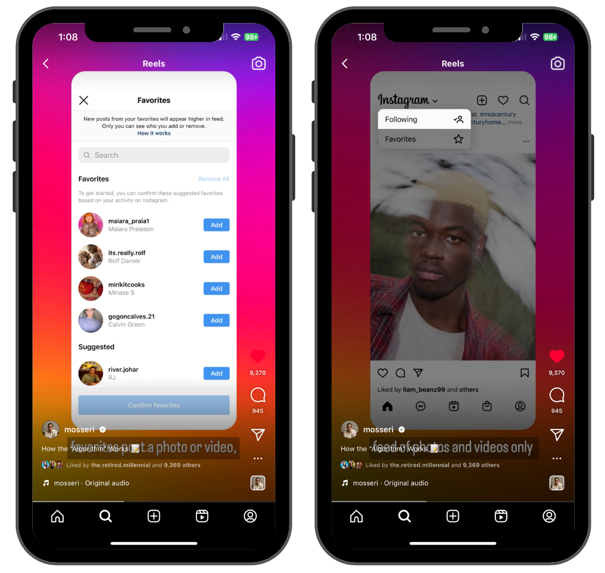 Cómo funciona el algoritmo de Instagram para historias, feeds, carretes y exploración