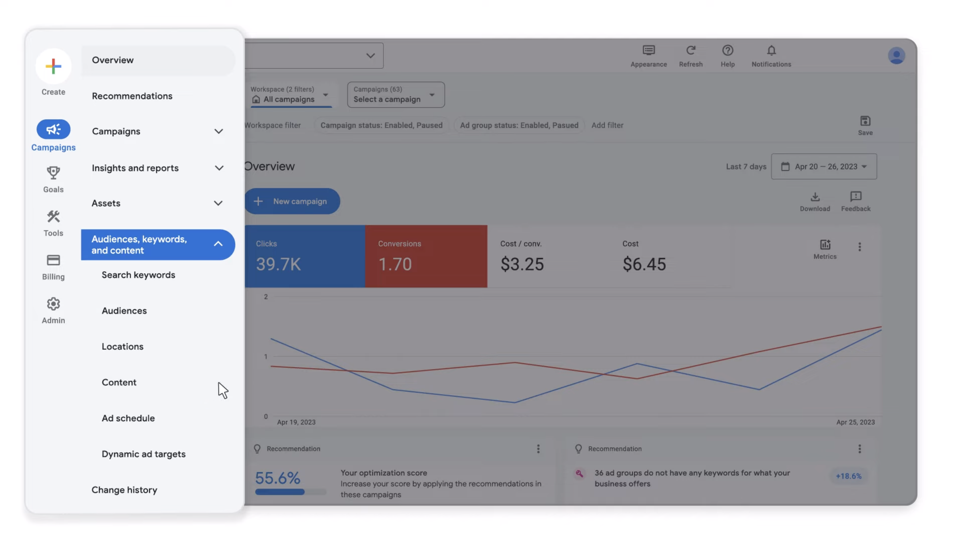 Google Ads presenta un diseño nuevo y optimizado