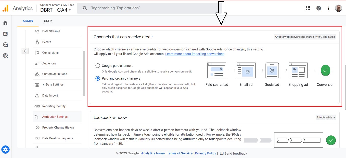 Google Analytics 4 lanza una nueva configuración de atribución de conversión