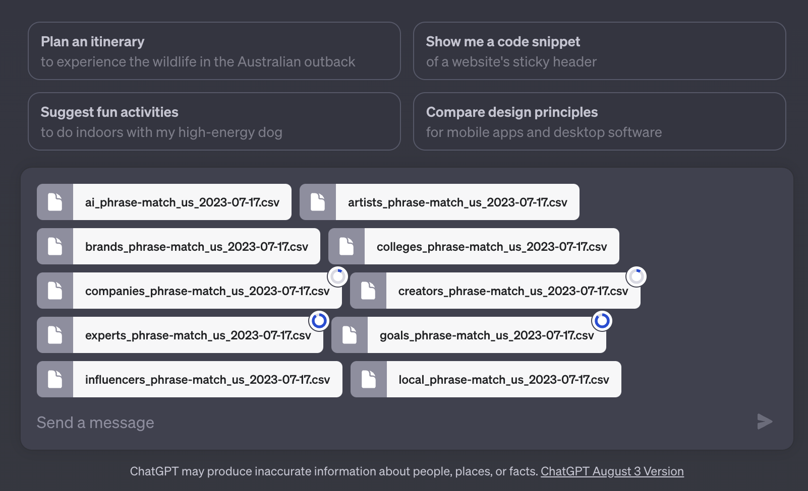 6 New ChatGPT Features Include Prompt Examples &#038; File Uploads